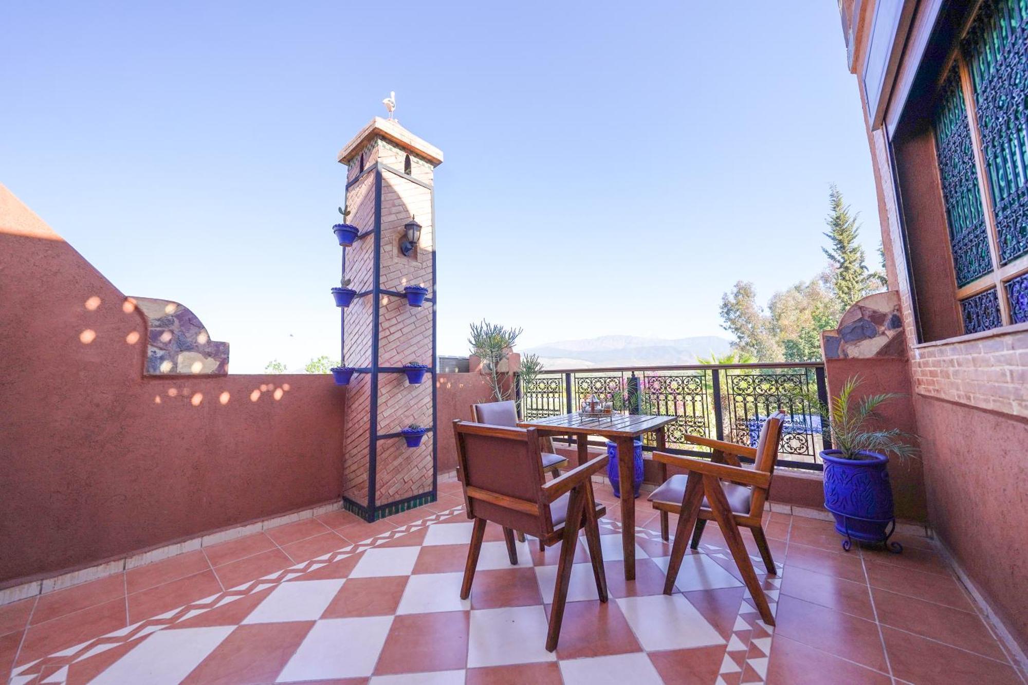 Timskrine Marrakech-private Pool-panoramic Mountain Views