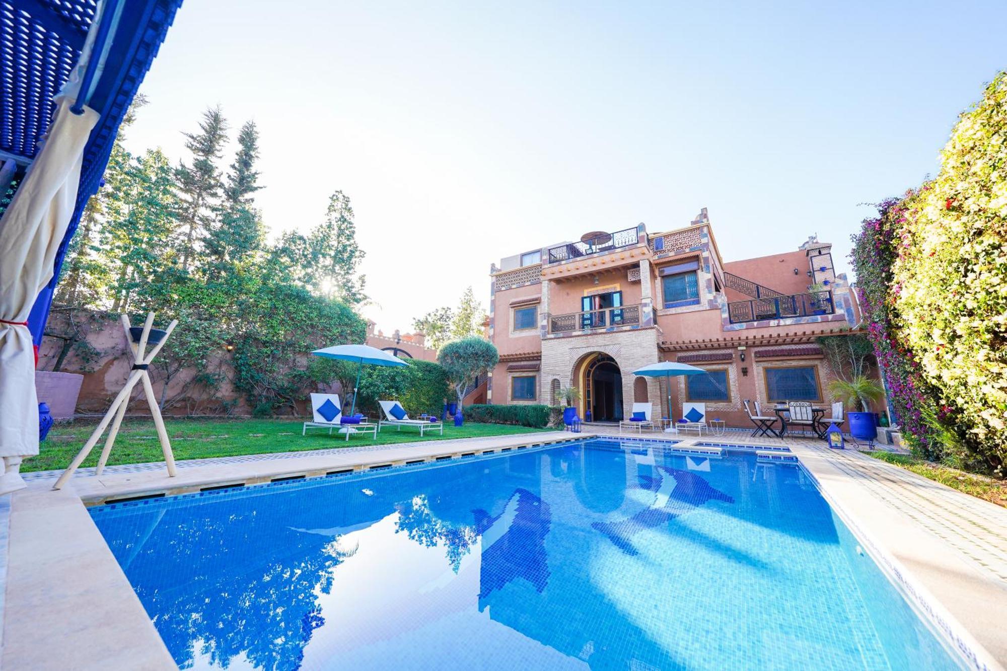 Timskrine Marrakech-private Pool-panoramic Mountain Views Villa *